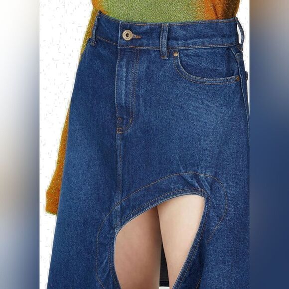 Y/ProjectY/Project Cut Out Denim skirt - Picture 3 of 12